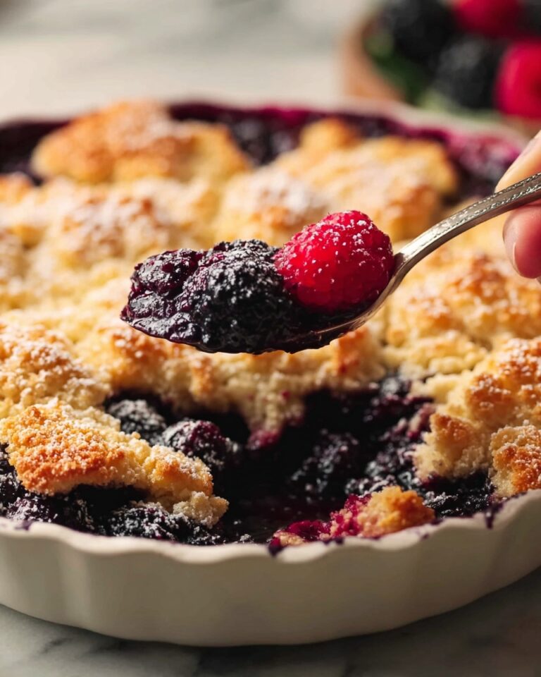 Sweet Blackberry Cobbler Recipe