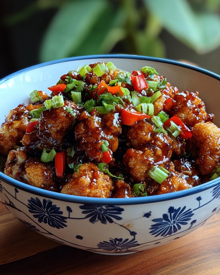 Kung Pao Cauliflower Recipe