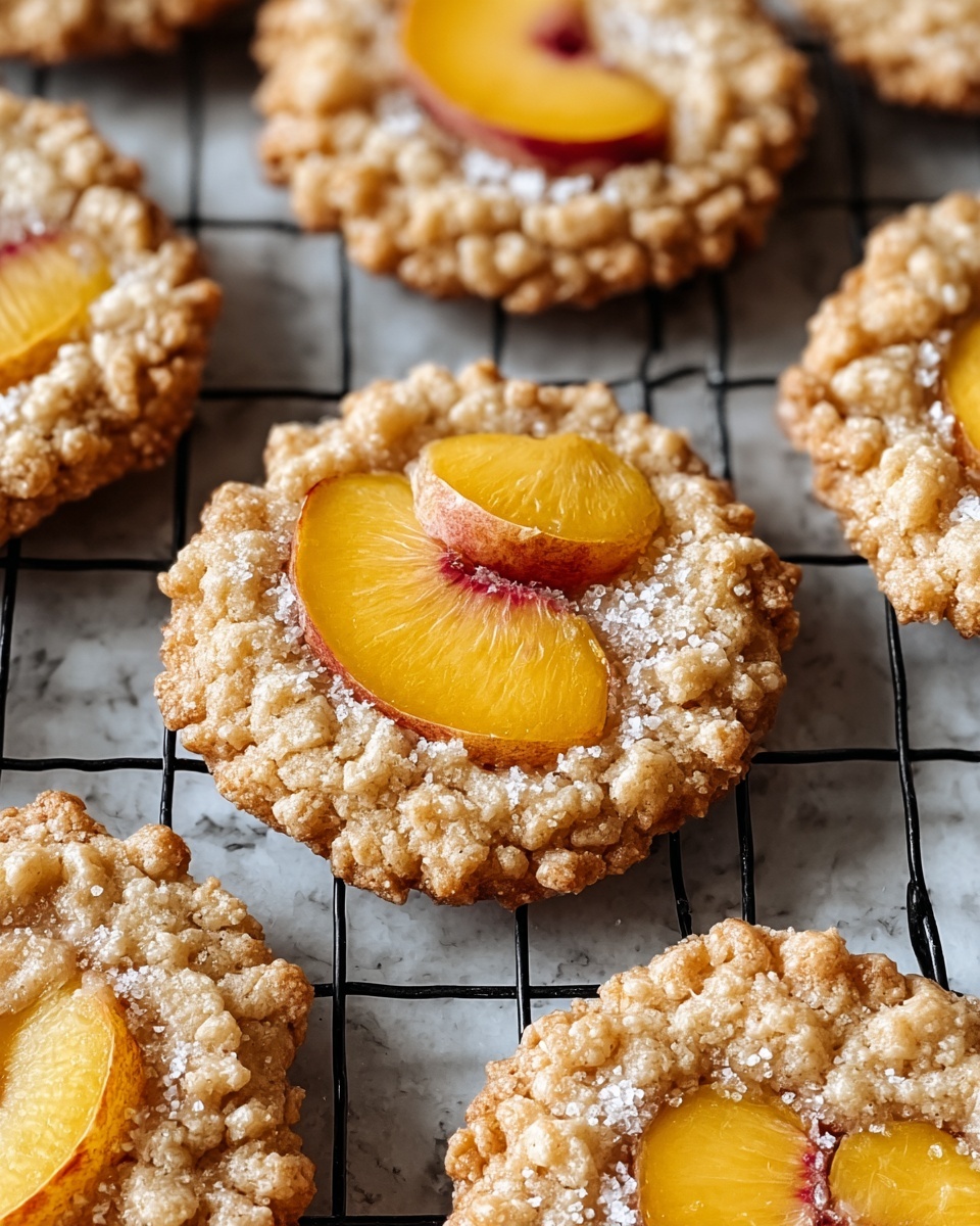 Irresistible Peach Cobbler Cookies Recipe - Recipe Image