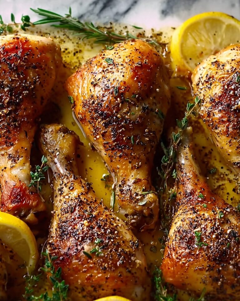 Lemon Pepper Chicken Legs and Thighs Recipe
