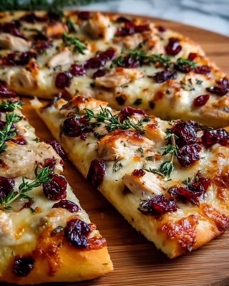 Turkey and Cranberry Pizza Recipe