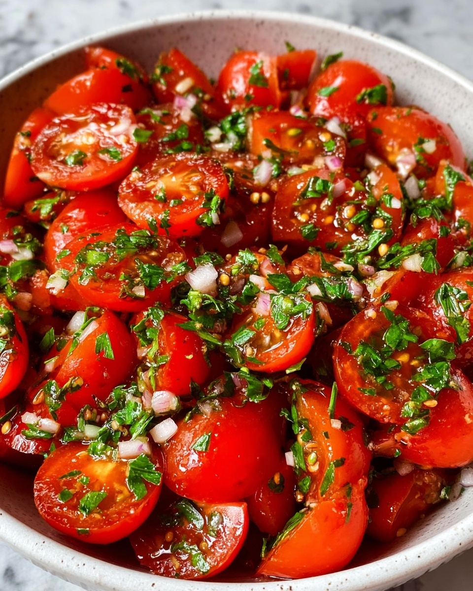 Lebanese Tomato Salad Recipe - Recipe Image