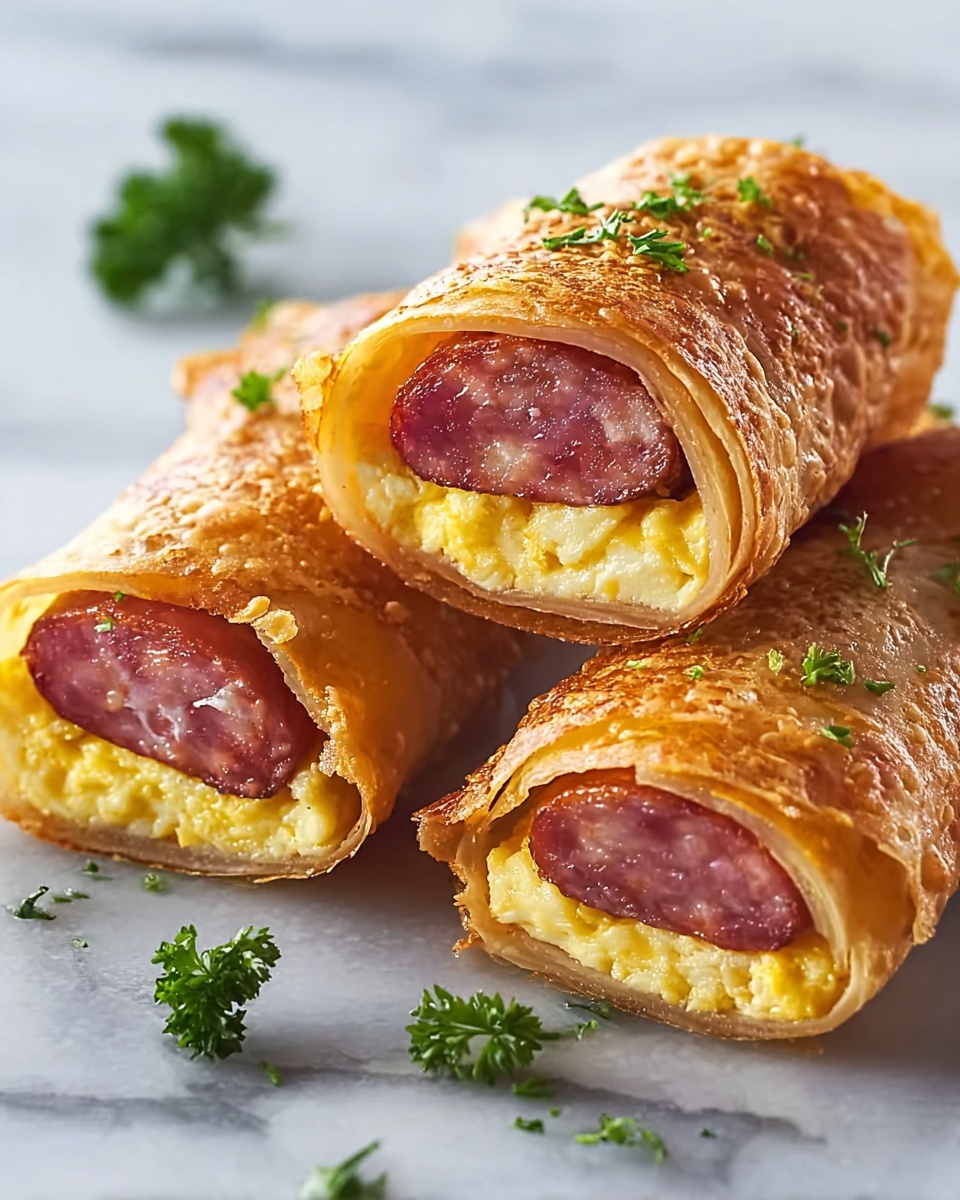 Reuben Egg Rolls: A Crispy Twist on a Classic Recipe - Recipe Image