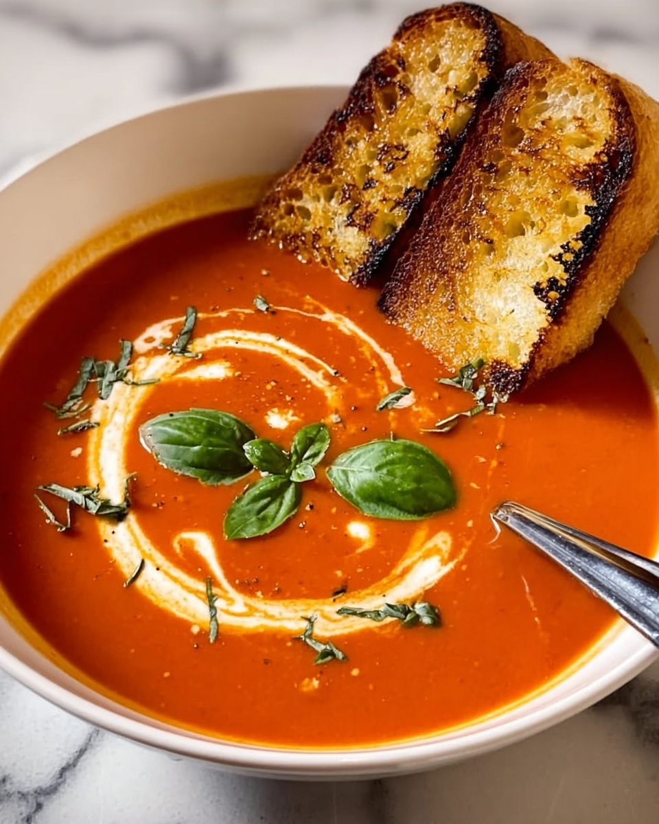 Tomato Basil Soup Recipe - Recipe Image