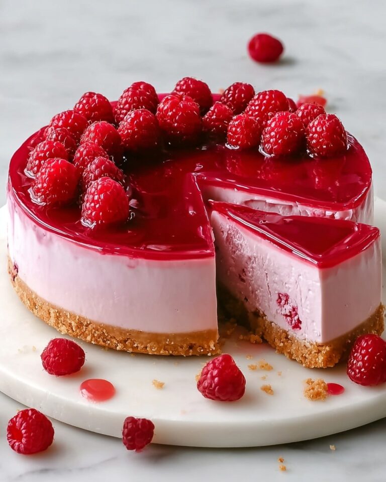 Easy Baked Raspberry Cheesecake Recipe