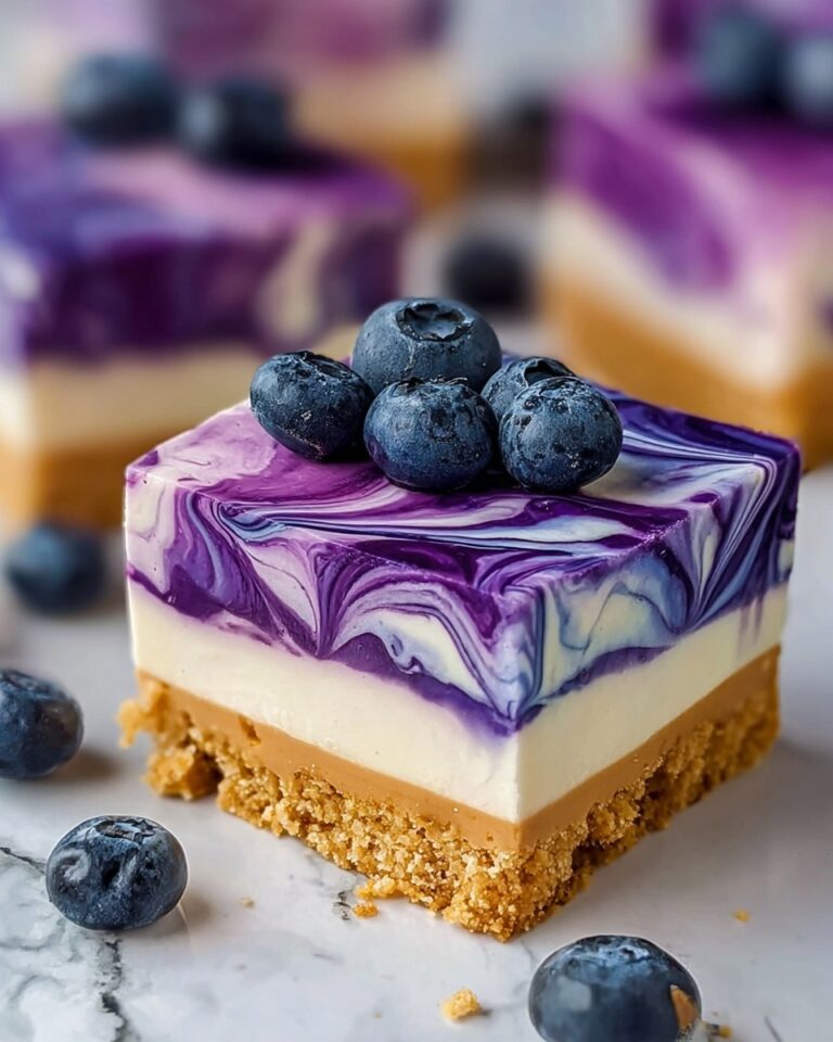 Keto Blueberry Cheesecake Bars Recipe