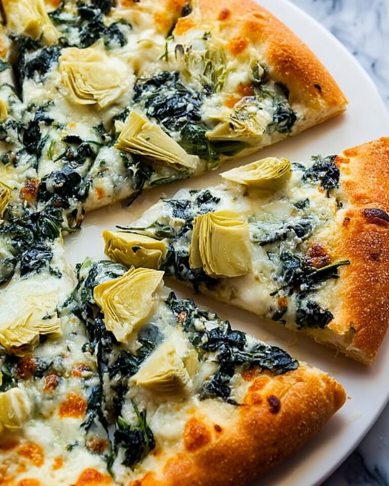 Spinach Artichoke Pizza Recipe