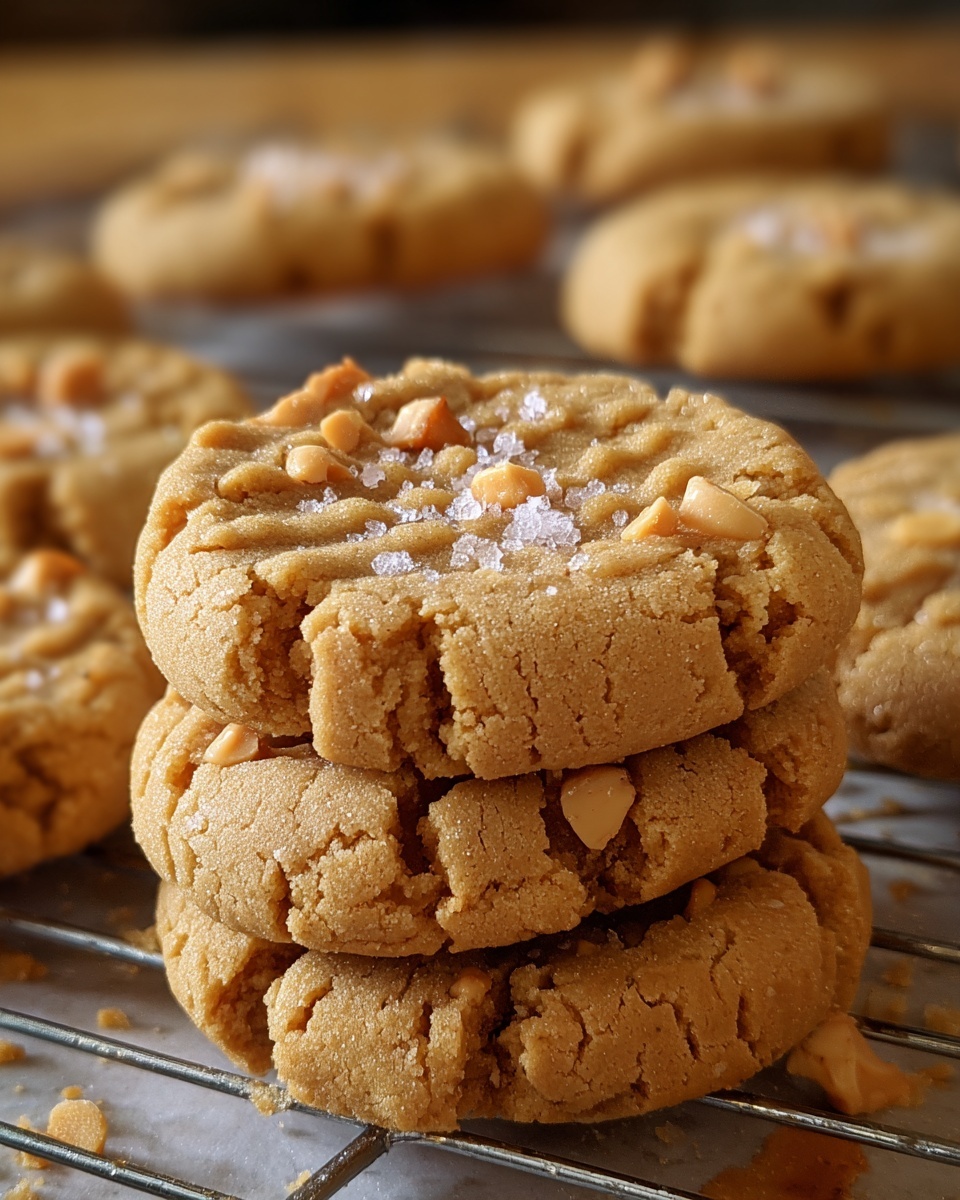 Gourmet Thick Peanut Butter Cookies Recipe - Recipe Image