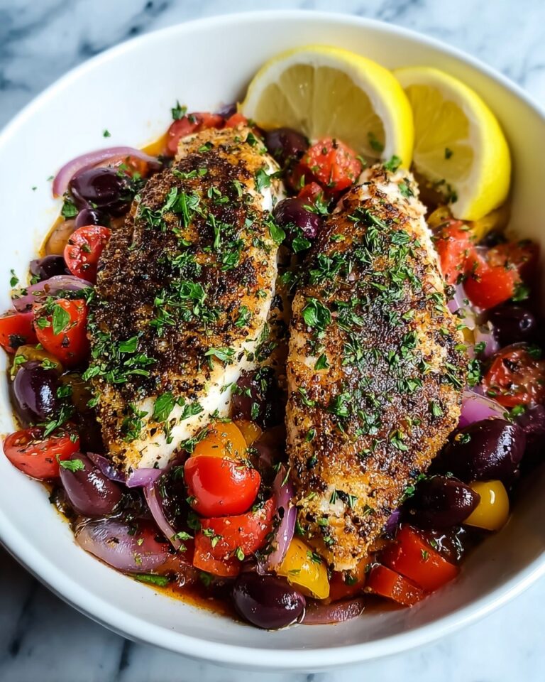 Mediterranean Baked Fish Recipe
