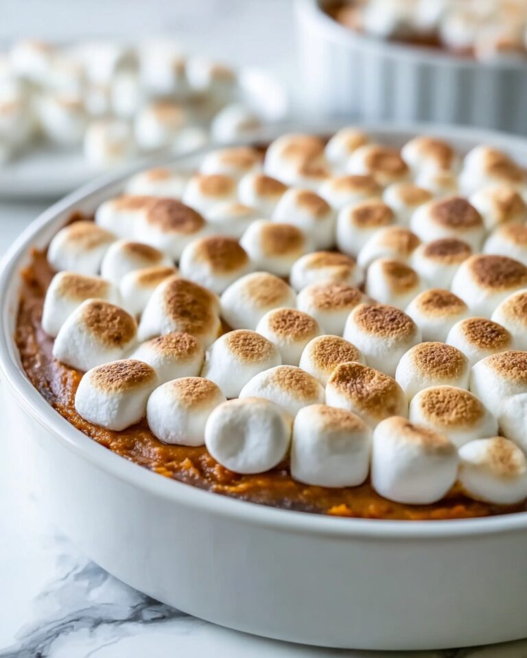 Sweet Potato Casserole with Marshmallow Topping Recipe