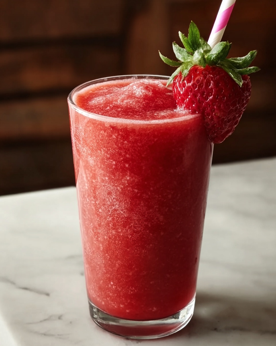 Strawberry Slushy Recipe - Recipe Image