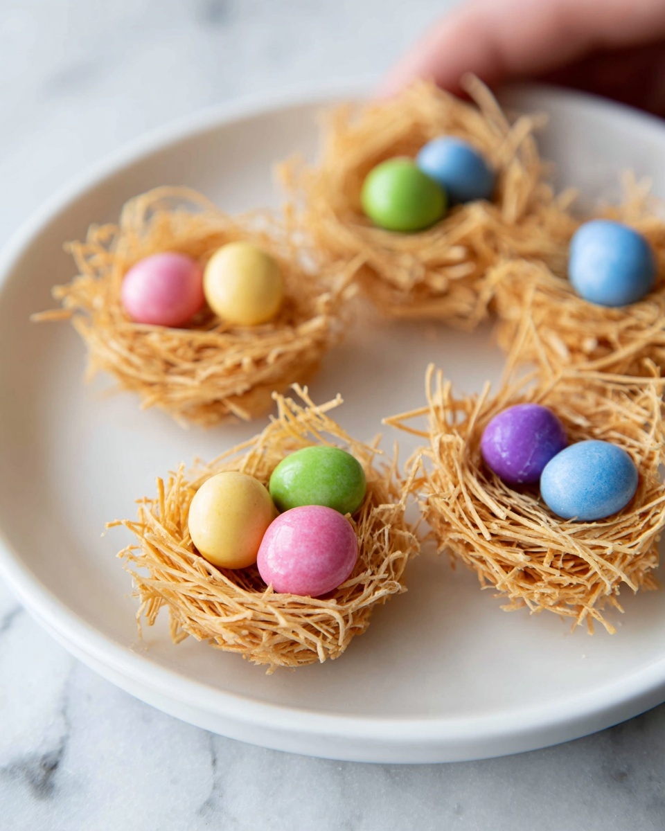 Easter Tumbleweed Candies Recipe - Recipe Image