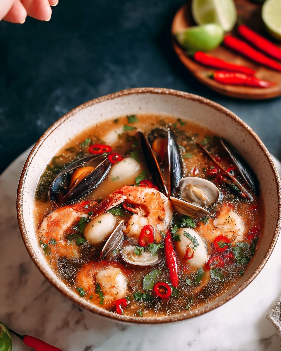 Ultimate Seafood Tom Yum Recipe - Recipe Image