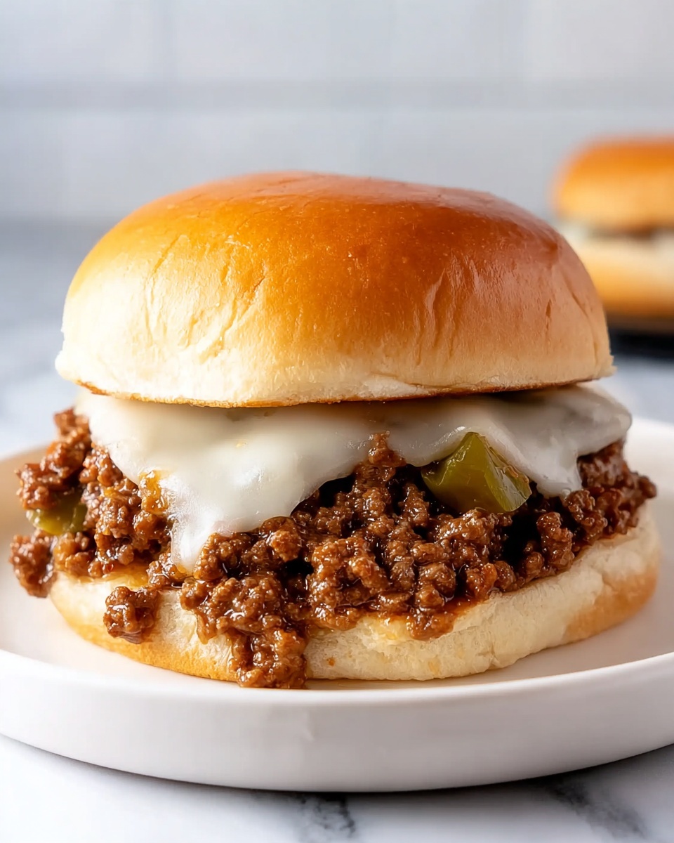 Cheesesteak-Inspired Sloppy Joes Recipe - Recipe Image