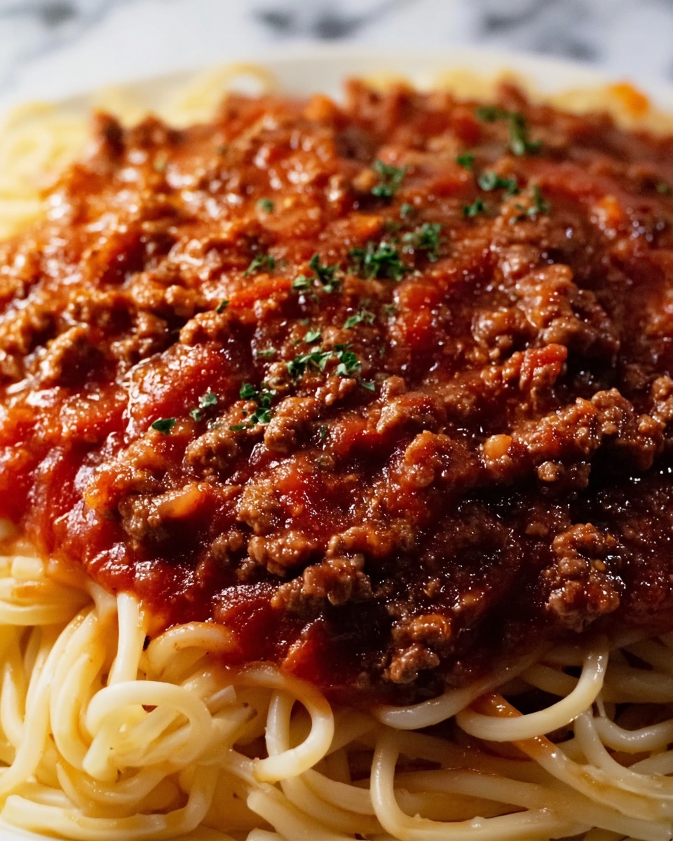 Made Spaghetti Meat Sauce Recipe - Recipe Image