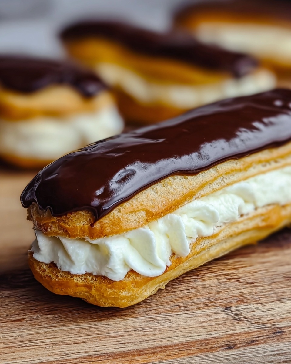 Homemade Éclairs Recipe - Recipe Image