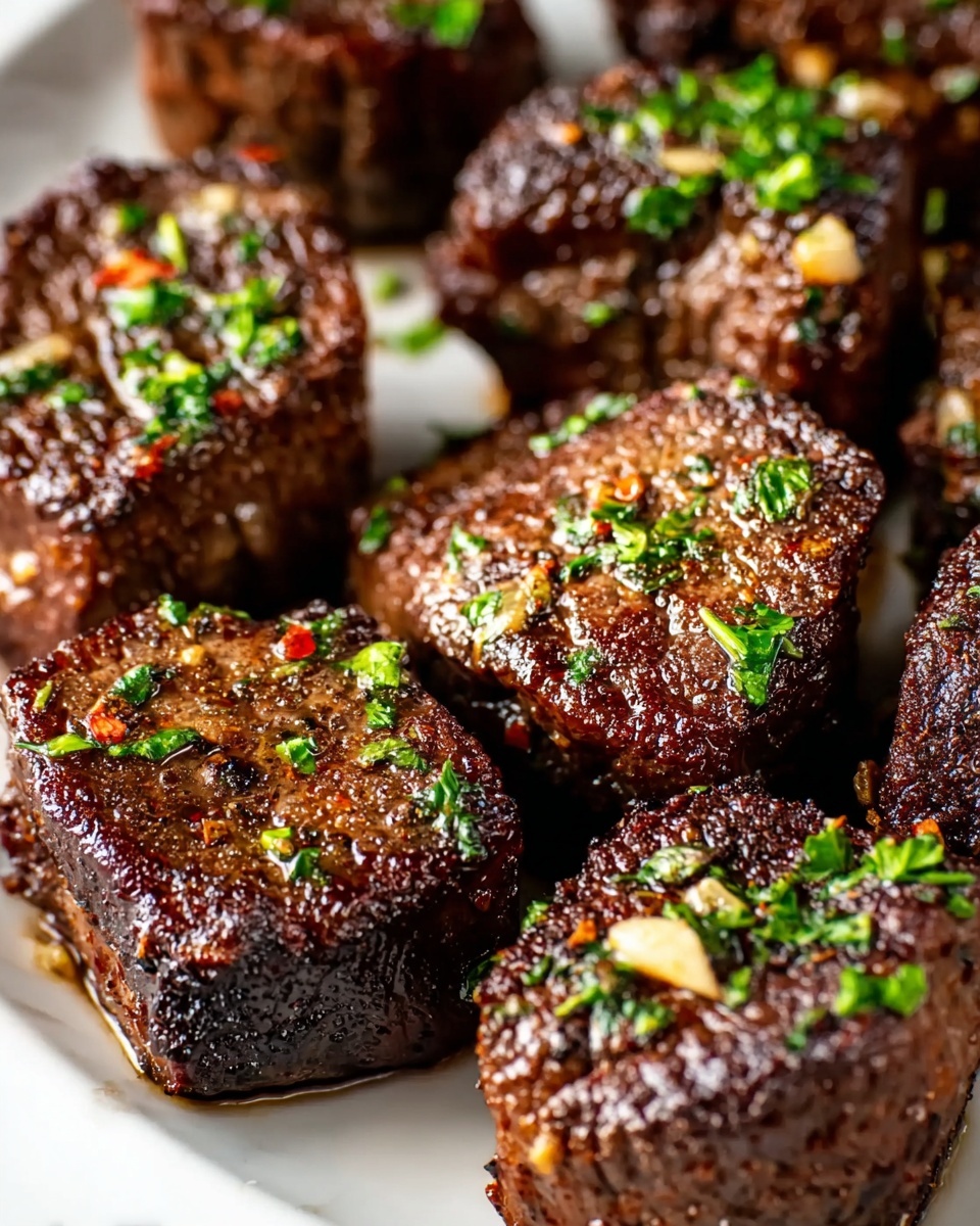 Garlic Steak Bites Recipe - Recipe Image