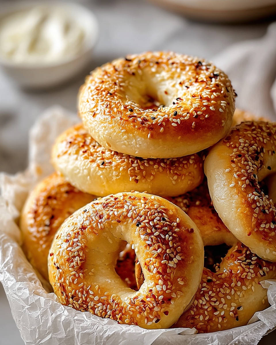 New York-Style Sourdough Discard Bagels Recipe - Recipe Image
