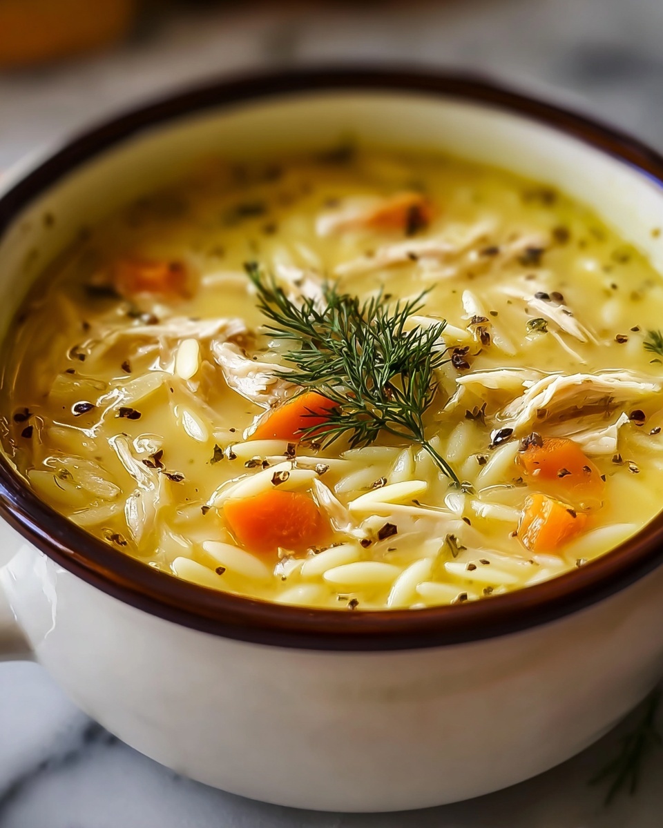 Greek Lemon Chicken Soup Recipe - Recipe Image