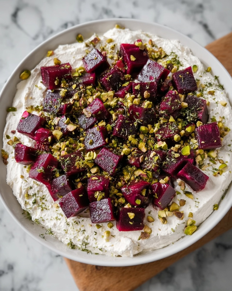 Whipped Feta with Roasted Beets & Pistachios Recipe - Recipe Image