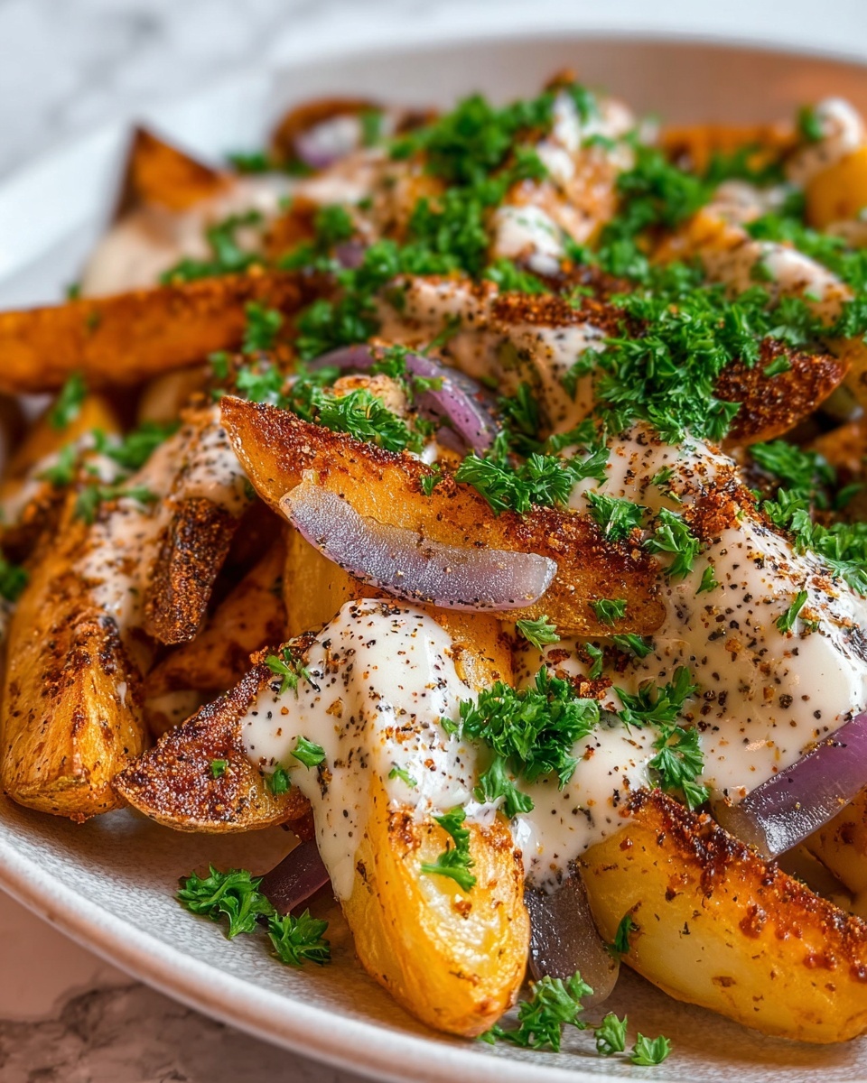 Za’atar Fries with Tahini Sauce Recipe - Recipe Image