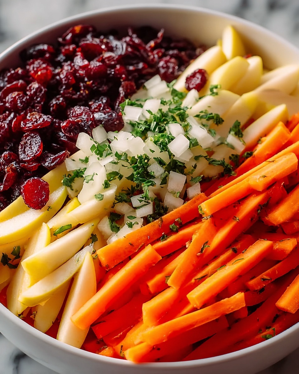 Apple Cranberry Carrot Salad Recipe - Recipe Image
