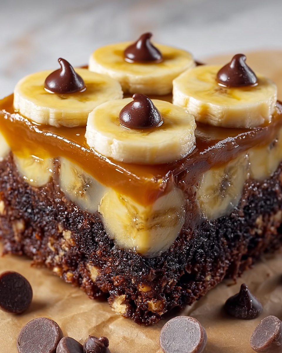 Banana Bread Brownies Recipe - Recipe Image