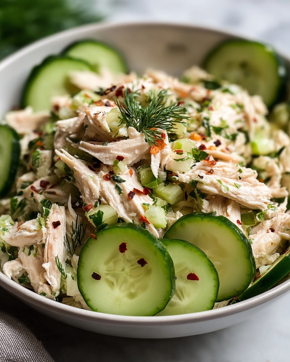 Cucumber Tuna Salad Recipe - Recipe Image