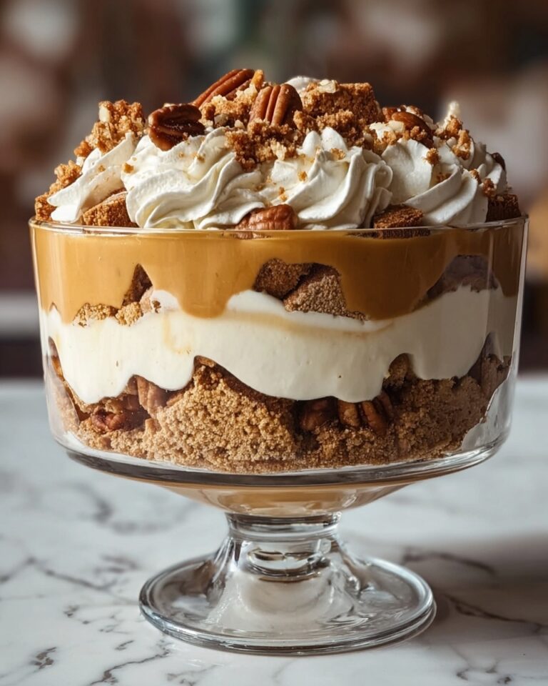 Maple Pecan & Pumpkin Cheesecake Trifle Recipe
