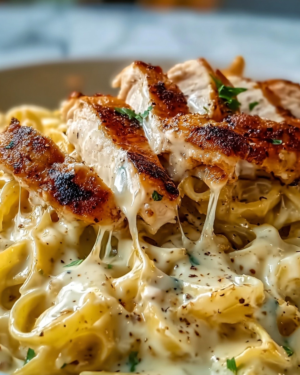 Garlic Parmesan Chicken Pasta Bake Recipe - Recipe Image