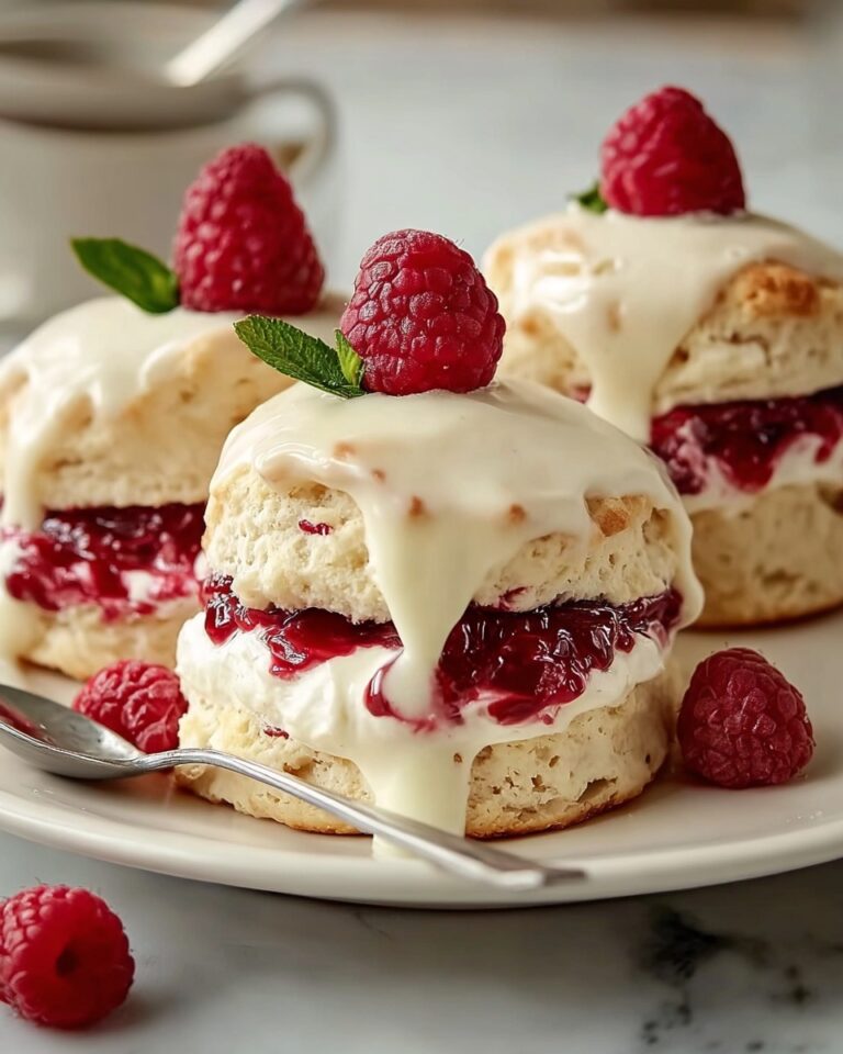 Raspberry White Chocolate Scones Recipe
