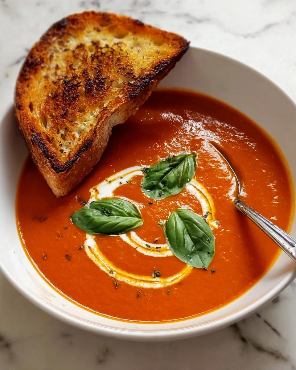 Tomato Basil Soup Recipe - Recipe Image