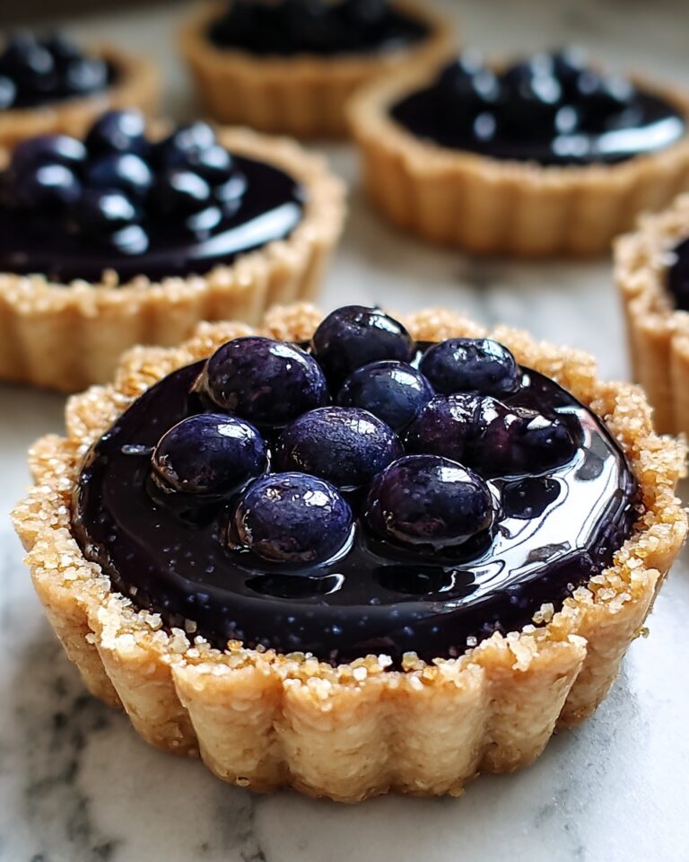Blueberry Ganache Tart Recipe