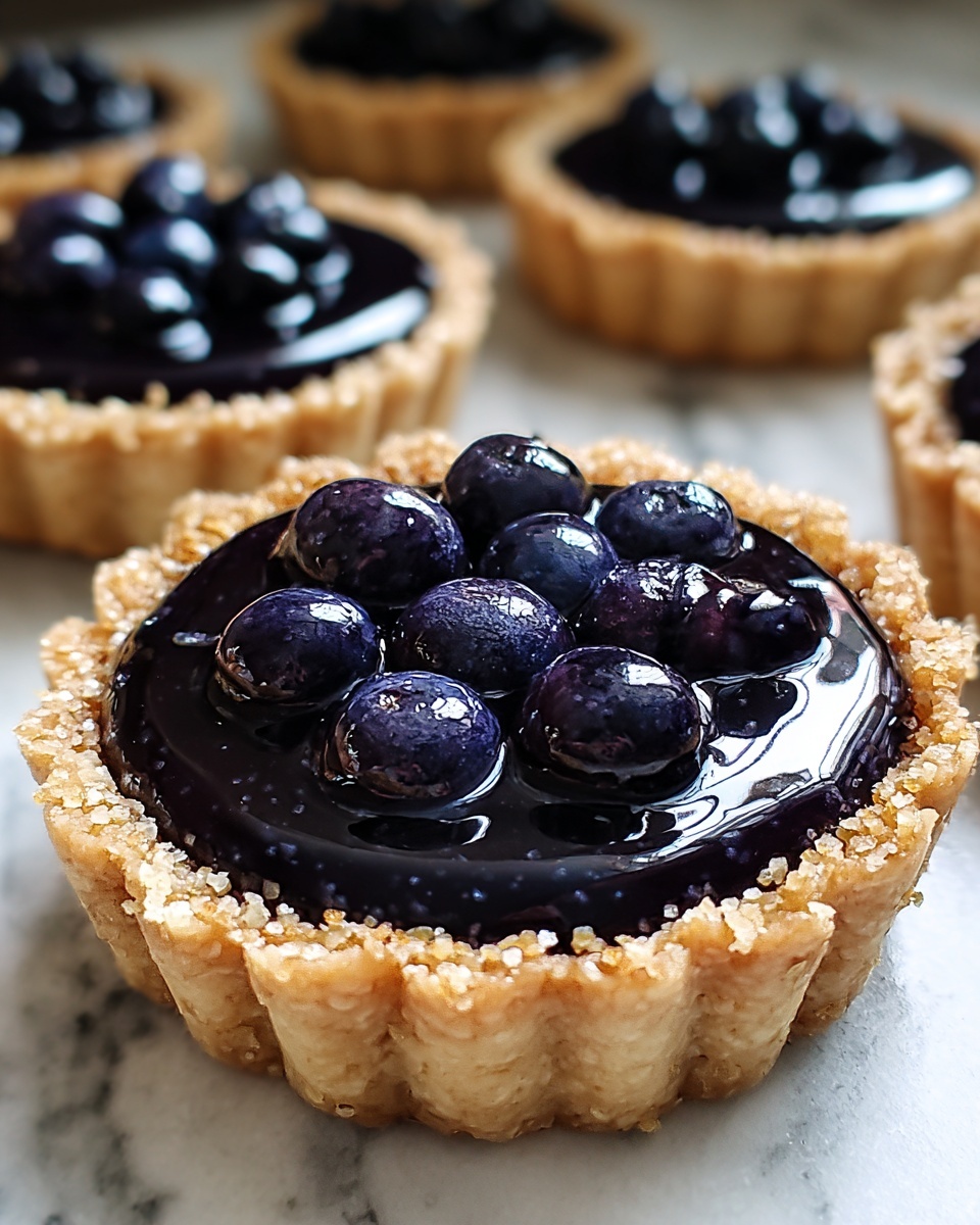 Blueberry Ganache Tart Recipe - Recipe Image