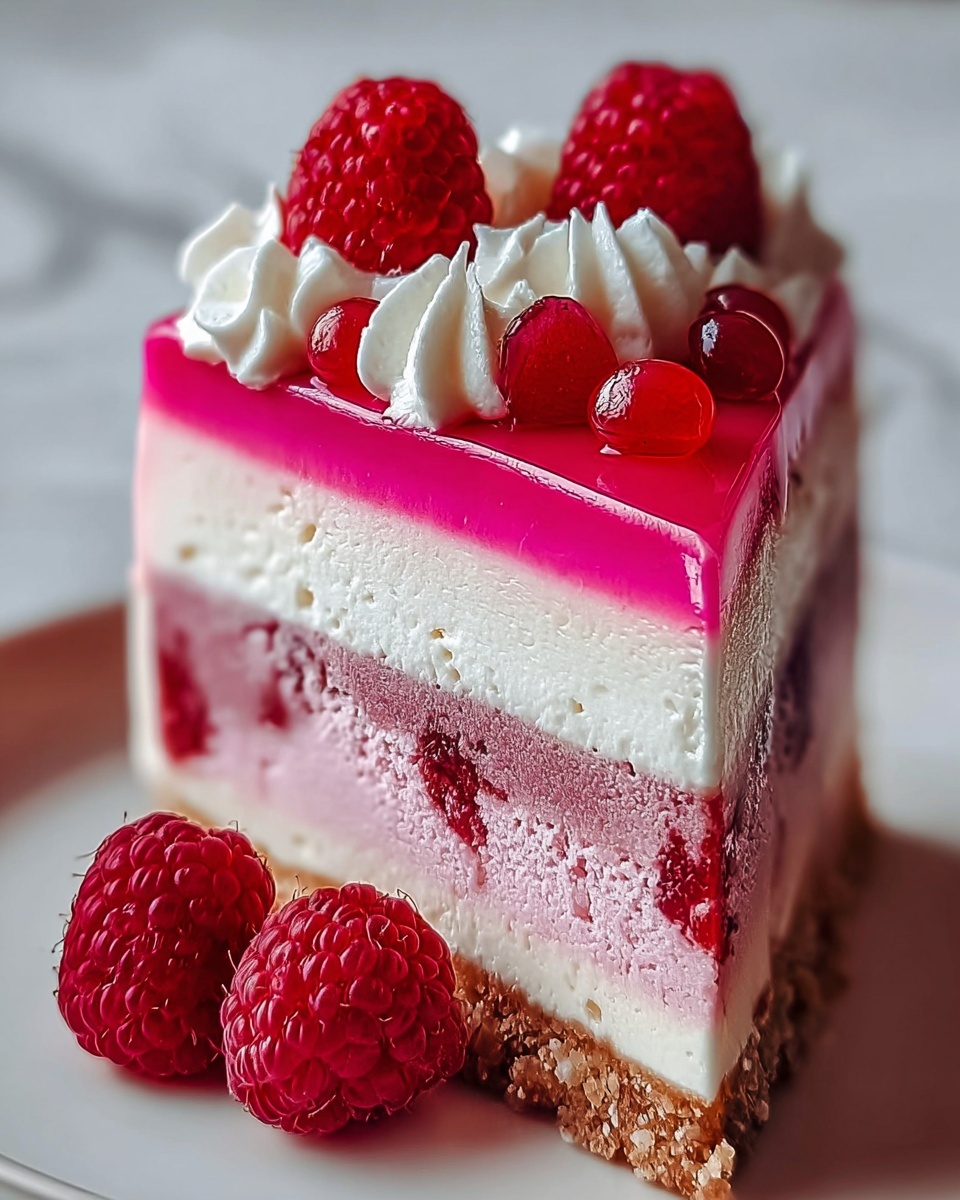 Pink Velvet Raspberry Cheesecake Recipe - Recipe Image