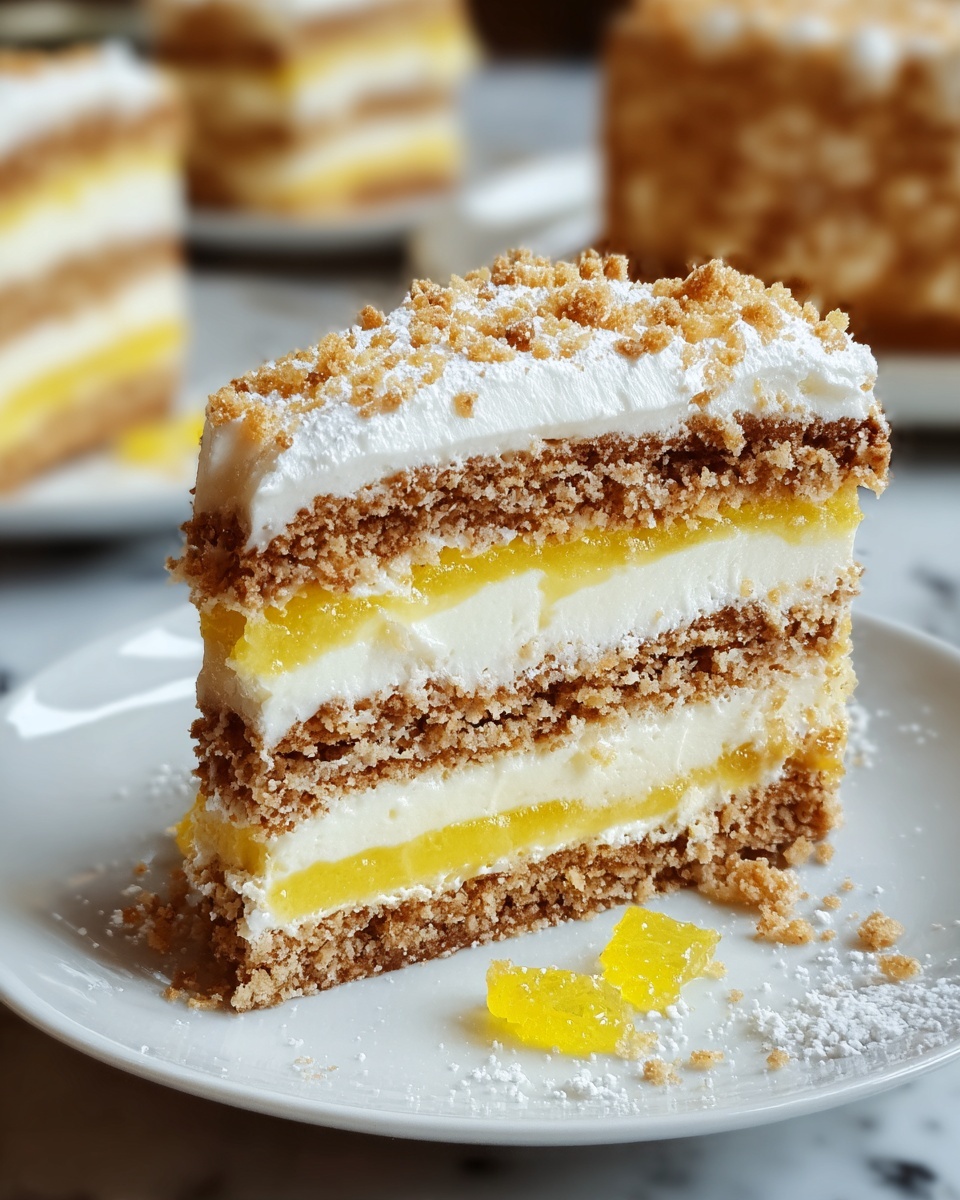 Layered Honey Cake Recipe - Recipe Image