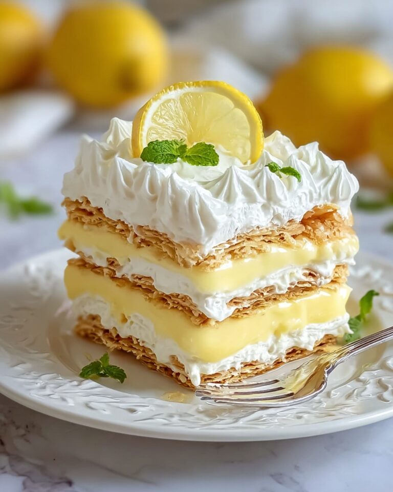No-Bake Lemon Eclair Cake Recipe