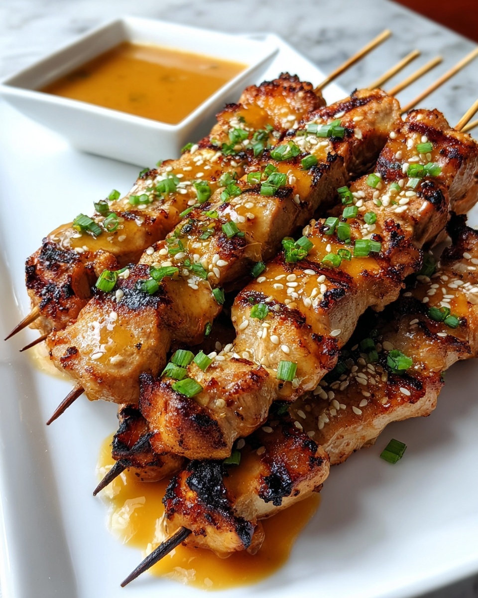 Bang Bang Chicken Skewers with Spicy Mayo and Sweet Chili Sauce Recipe - Recipe Image