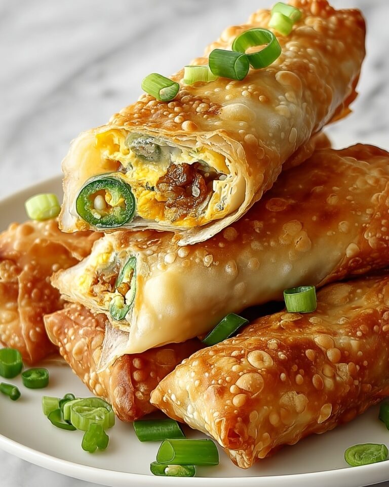 Mini Jalapeno Popper Egg Rolls Recipe