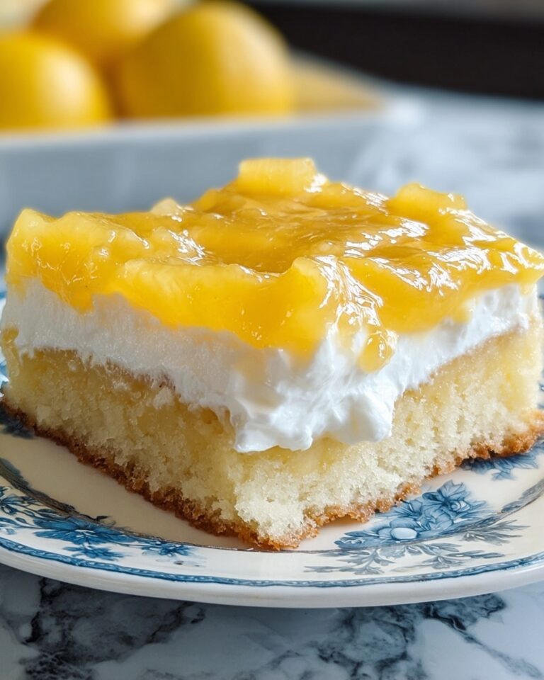 Best Lemon Poke Cake Recipe (With Jello Pudding) Recipe