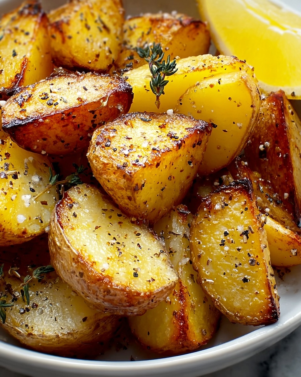 Greek Lemon Potatoes Recipe - Recipe Image