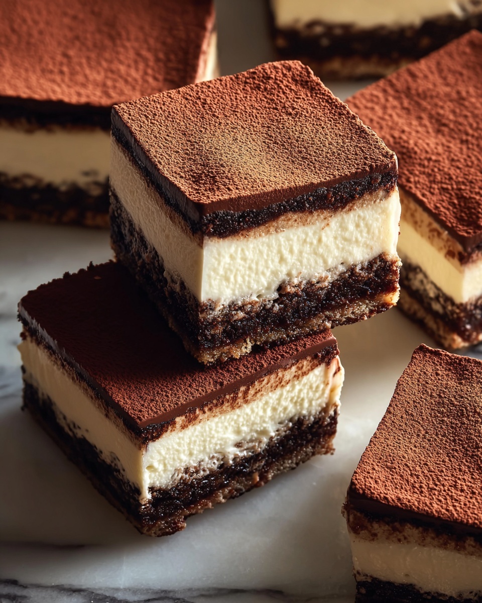 Tiramisu Brownies Recipe - Recipe Image