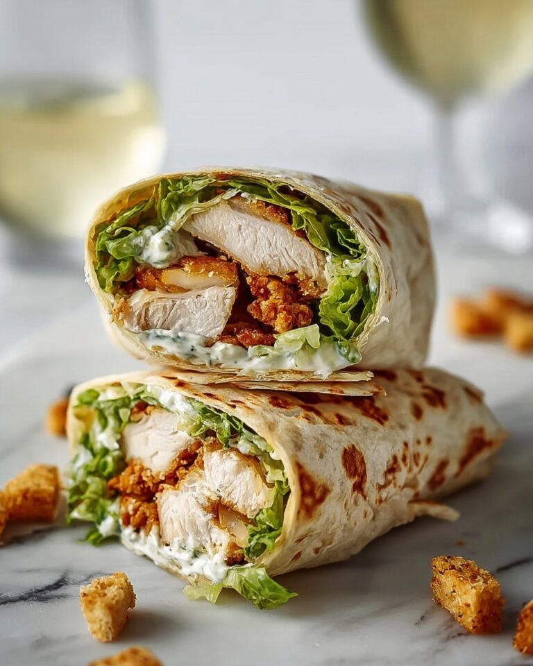Chicken Caesar Wraps Recipe