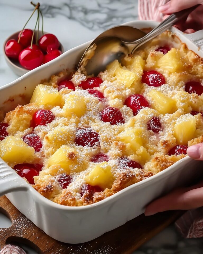 Cherry Pineapple Dump Cake Recipe