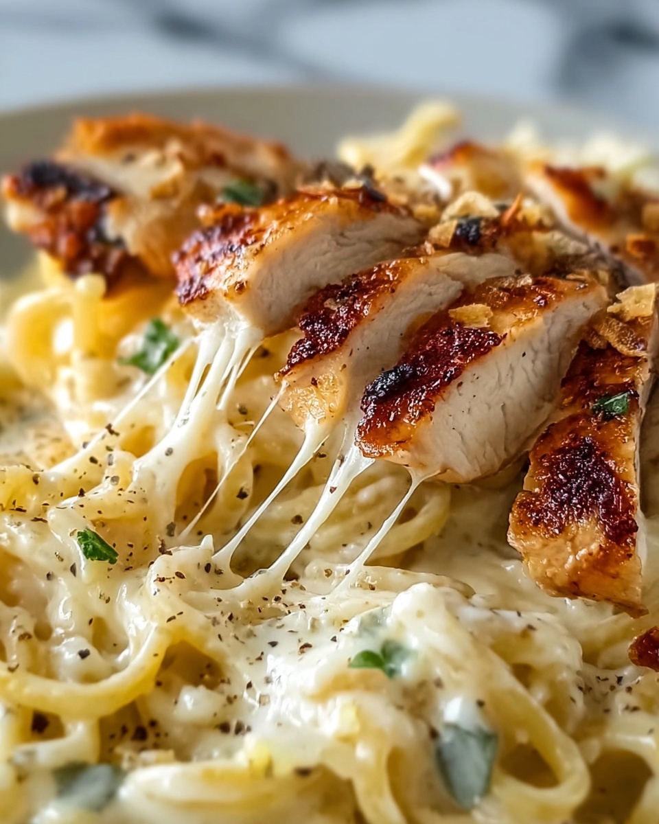 Garlic Parmesan Chicken Pasta Bake Recipe - Recipe Image