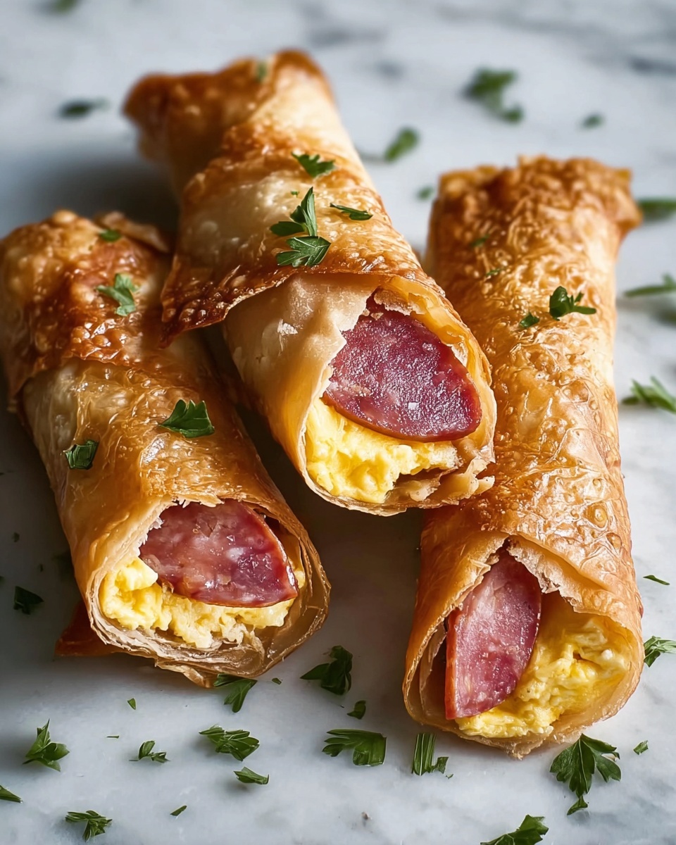 Reuben Egg Rolls: A Crispy Twist on a Classic Recipe - Recipe Image