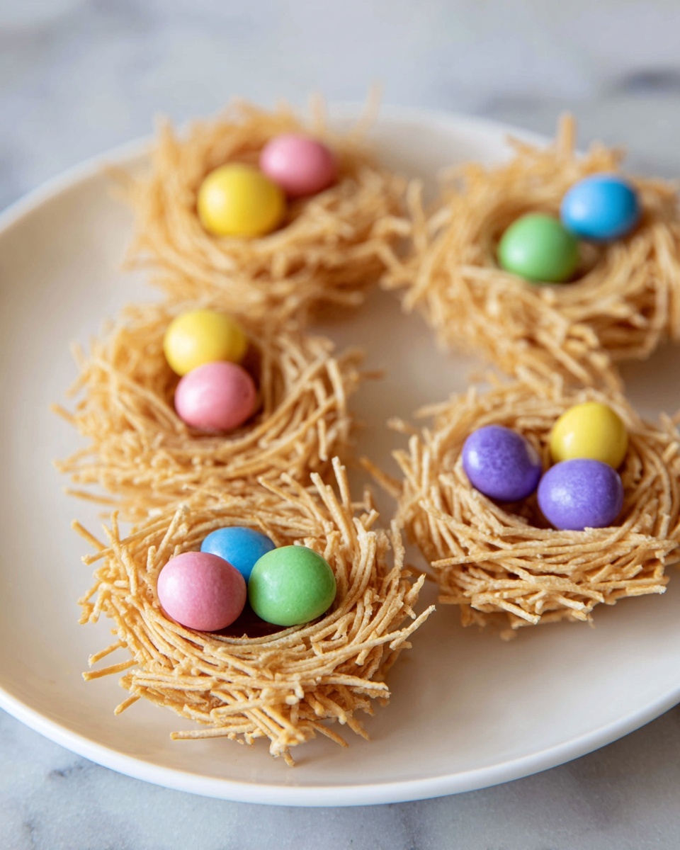 Easter Tumbleweed Candies Recipe - Recipe Image