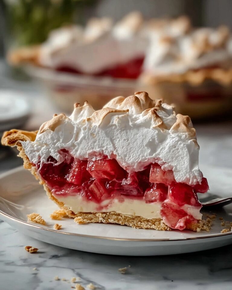 Rhubarb Meringue Pie Recipe