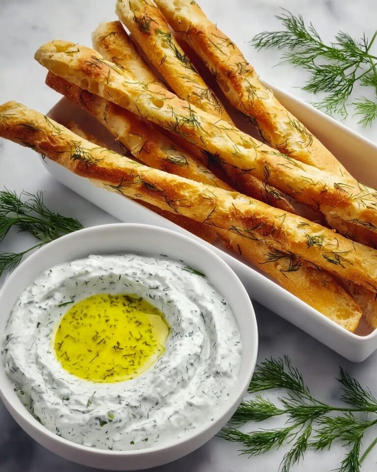 Pita Fries with Tzatziki Recipe