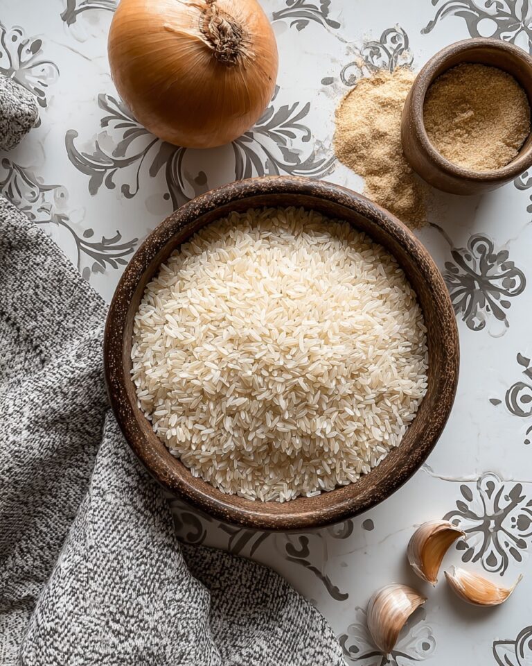 Savory Golden Onion Butter Jasmine Rice Recipe